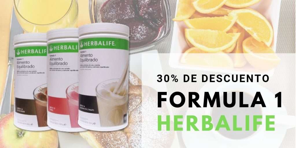 formula 1 30% descuent
