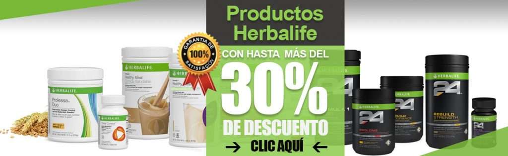 herbalife 30% descuento batido formula 1