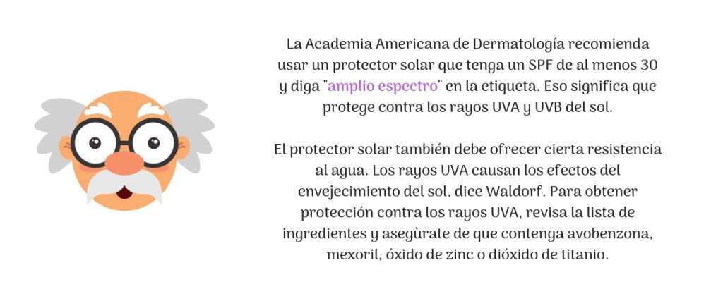 daños del sol sobre la piel