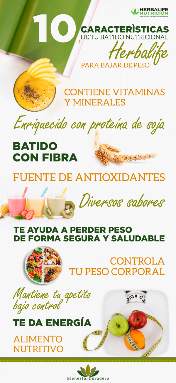 Batido nutricional Herbalife