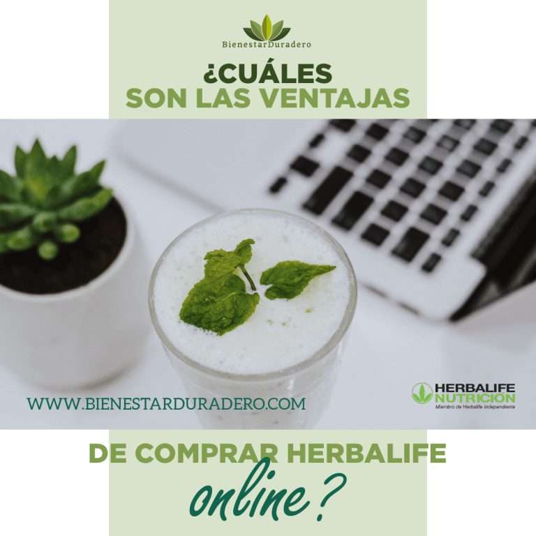 ¿Cuáles son las ventajas de comprar herbalife online?