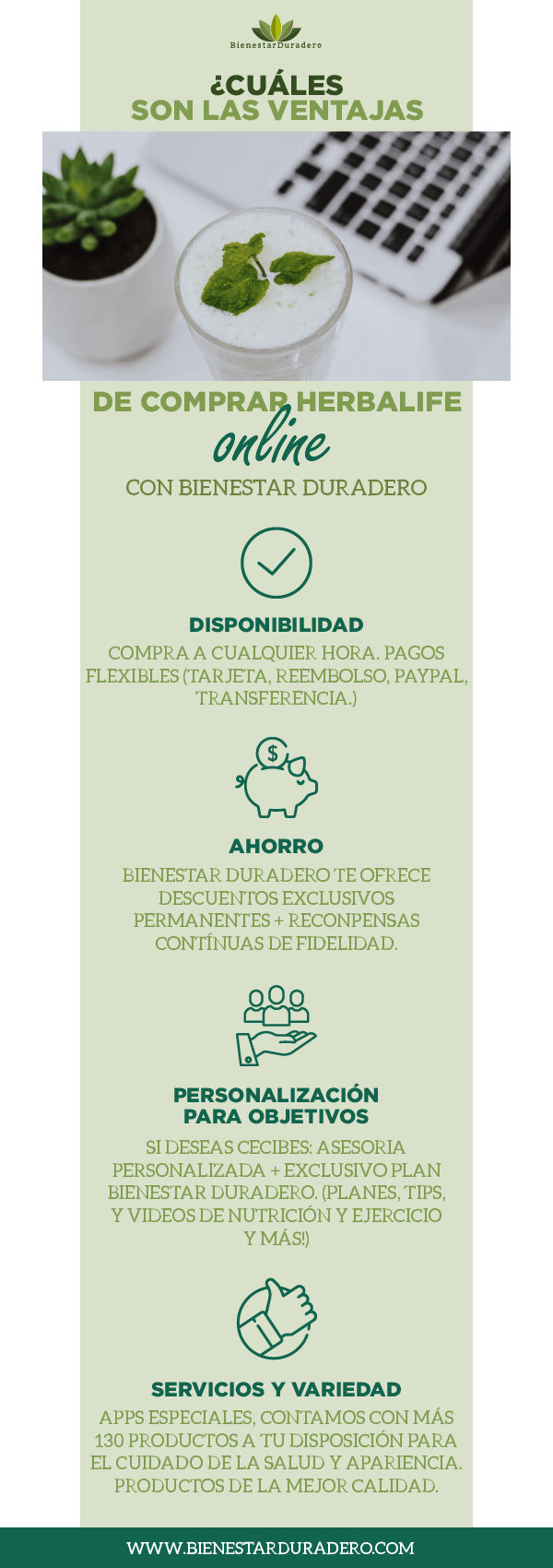 Conoce Cuáles son las ventajas de comprar herbalife online
